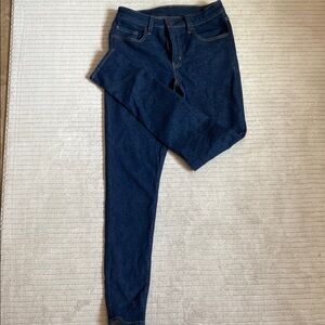 LEVI Women's Dark Blue Jeans